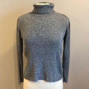 Liz Claiborne Sport Gray Turtleneck Sz M